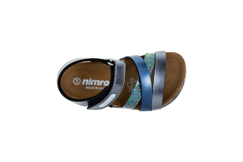 סנדלי רצועות שעם בנות - נעלי נמרוד