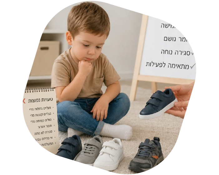 טעויות נפוצות בבחירת נעלי ילדים ומה חשוב לדעת? - נעלי נמרוד