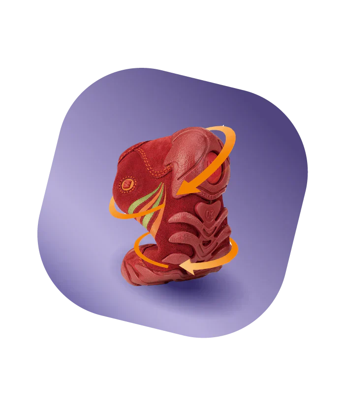 נעלי טרום הליכה, צעד ראשון או צעד שני