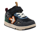 נעלי ספורט SKATE 3/4 אלפנטן - שחור-אפור-כתום