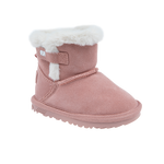 מגפון עור בשילוב פרוותי אלפנטן - נעלי נמרוד