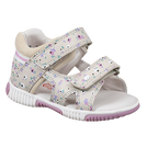 סנדלי צעד ראשון MIA אלפנטן - לבן-פרחוני