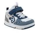 נעלי ספורט SKATE 3/4 אלפנטן - לבן-כחול-אפור