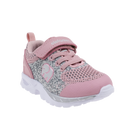 נעלי ספורט אלפנטן סרוגות - ורוד-אפור