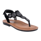 סנדלי RETRO נמרוד - שחור-פיוטר