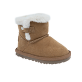 מגפון עור בשילוב פרוותי אלפנטן - נעלי נמרוד