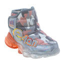 מגפון סקי תאורה אלפנטן WATERPROOF - אפור-ורוד