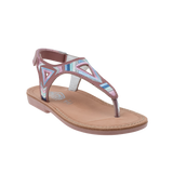 סנדלי בנות אצבע אתניים - נעלי נמרוד