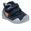 נעלי צעד ראשון VEGAN אלפנטן - כחול-כתום