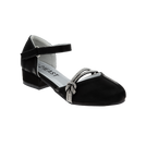 בלרינה עקב רצועות - שחור