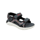 סנדלי ספורט EX-LIGHT - אפור-שחור-אדום