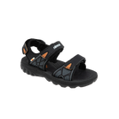 סנדלי סהרה - שחור-אפור-כתום