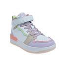 נעלי ספורט אופנה סקייט גבוהות - לבן-משולב