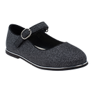 נעלי בלרינה 21EAST - שחור-כסוף