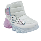 מגפון סקי תאורה אלפנטן WATERPROOF - טבעי-ורוד