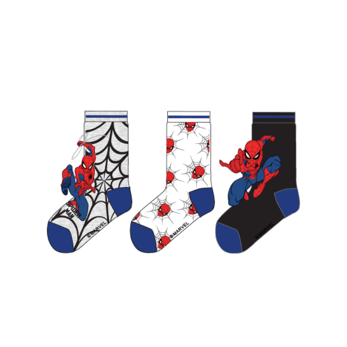 גרבי בנים SPIDERMAN - נעלי נמרוד