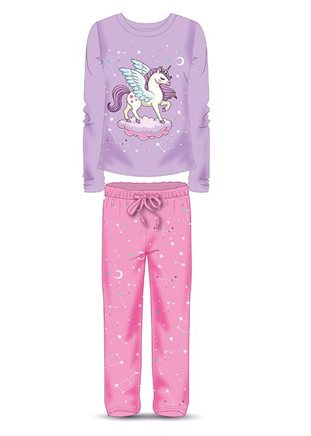 פיג'מה מעבר חד קרן - נעלי נמרוד