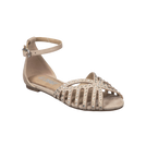 סנדלי אופנה יהלומים - בז