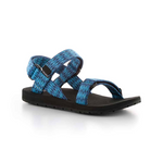 סנדלי שורש קלאסי משולשים כחול - נעלי נמרוד