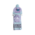 סט חורף - צעיף כובע וכפפות סטיץ' דיסני - נעלי נמרוד