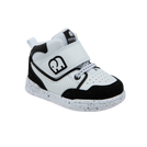 נעלי צעד ראשון SKATE אלפנטן - לבן-שחור