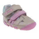 סנדלי צעד ראשון ROXY אלפנטן - טבעי-ורוד