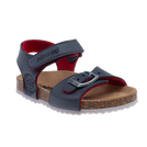 סנדלי שעם רטרו - אפור-אדום