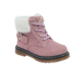 מגפון עור בשילוב פרווה אלפנטן - נעלי נמרוד