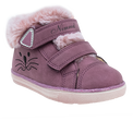 נעלי חורף פעוטות חתול - סגול-ורוד