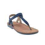 סנדלי בנות אצבע צמה - נעלי נמרוד