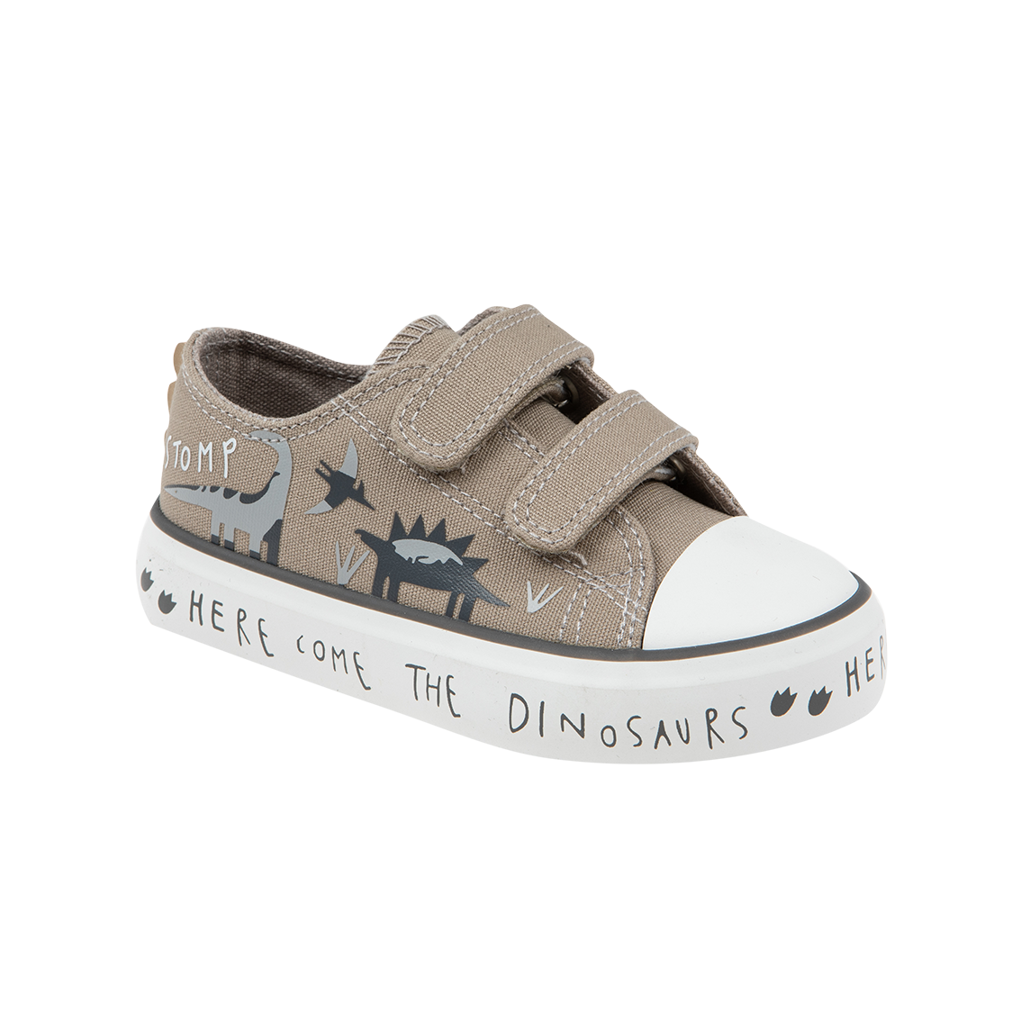 נעלי סניקרס פעוטות דינוזאור - נעלי נמרוד
