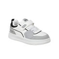 נעלי ספורט סקייט אופנה - לבן-שחור-אפור
