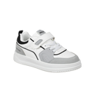 נעלי ספורט סקייט אופנה - לבן-שחור-אפור