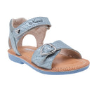 סנדל רטרו בייבי הדפס - כחול-כסוף