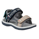 סנדלי OPEN AIR אלפנטן - אפור-כחול-ירוק