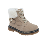 מגפון עור בשילוב פרווה אלפנטן - נעלי נמרוד