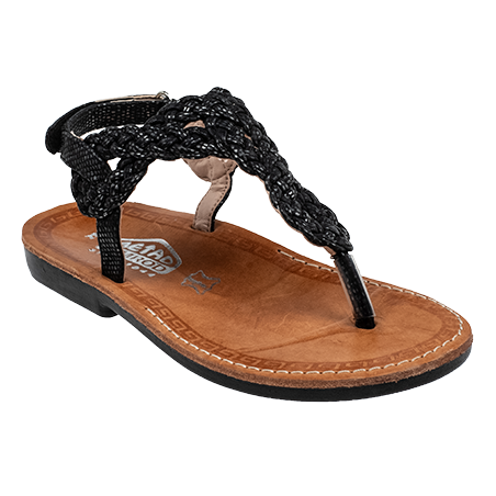 סנדלי אצבע קלועים נמרוד - נעלי נמרוד