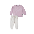 חליפת גן פוטר - ורוד-עתיק