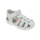 סנדל פעוטות אלפנטן - לבן-משולב