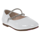 נעלי בלרינה פעוטות נמרוד - לבן-לק