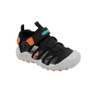 סנדלי ספורט נימרוד - שחור-כתום-ירוק