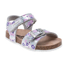 סנדלי שעם בנות - grey-printed