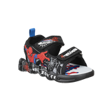 סנדלי תאורה ספיידרמן מארוול דיסני - נעלי נמרוד