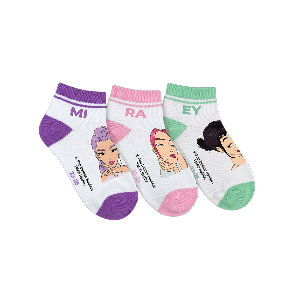 מארז 3 קרסוליות K-POP - נעלי נמרוד