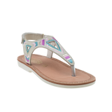 סנדלי בנות אצבע אתניים - נעלי נמרוד