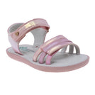 סנדלי VEGAN נמרוד - ורוד-כסוף