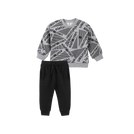 חליפת גן פוטר - אפור-שחור