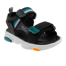 סנדלי ספורט פעוטות - שחור-ירוק