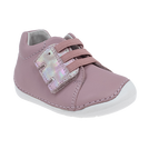 נעלי צעד ראשון עור LULU אלפנטן - ורוד