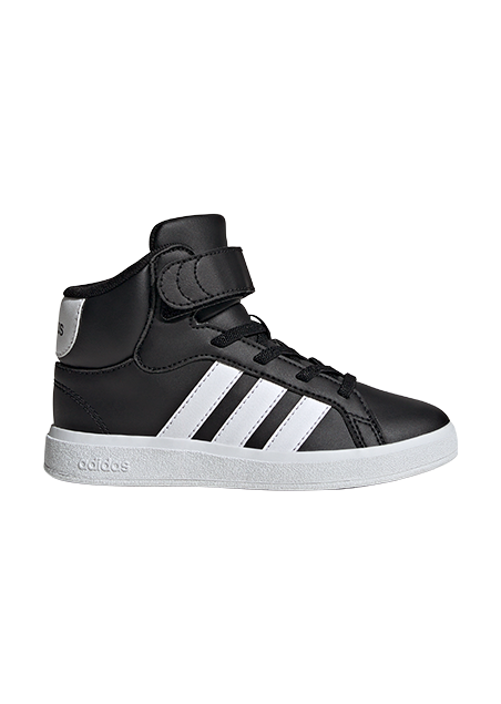 נעלי ספורט אדידס GRAND COURT MID K CBLACK - נעלי נמרוד
